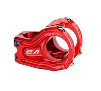 TANGSIYANG Attacco Manubrio MTB Attacco Manubrio for Bicicletta da Discesa più o Meno 10 Gradi Rubinetto for Fuoristrada 28,6 * 31,8 mm Bici Strada for Mountain Bike(Red)