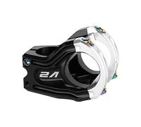 TANGSIYANG Attacco Manubrio MTB Attacco Manubrio for Bicicletta da Discesa più o Meno 10 Gradi Rubinetto for Fuoristrada 28,6 * 31,8 mm Bici Strada for Mountain Bike(Black Sliver)