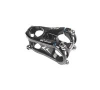 TANGSIYANG Attacco Manubrio MTB Road Mountain Bike Attacco Manubrio Tubo Bicicletta Ponte 0 Gradi Asta di Potenza Corta Regolabile 28.6 * 31.8 * 50 MM Riser(Noir)