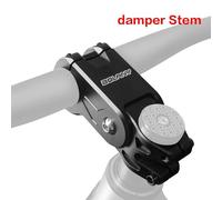 TANGSIYANG Attacco Manubrio MTB Stelo di Sospensione Ammortizzatore da 20 Gradi 31,8/80 mm Attacco Manubrio for Bicicletta Bici Strada Gravel MTB Ammortizzante(Red)