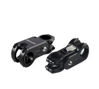 TANGSIYANG Attacco Manubrio MTB Stelo di Sospensione Ammortizzatore da 20 Gradi 31,8/80 mm Attacco Manubrio for Bicicletta Bici Strada Gravel MTB Ammortizzante(Red)