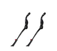 TANGSIYANG Cavalletto Bici 1-3 Pezzi Supporto for parcheggio Bici Regolabile in Lega di Alluminio Cavalletto Laterale Posteriore for Parti for Ciclismo Portatili Attrezzatura(2PCS)
