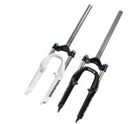 TANGSIYANG Forcella MTB 1 PCS Prolunga Tubo di Testa 20 Pollici Mountain Bicicletta Pieghevole Sospensione Blocco Forcella Anteriore Ammortizzatore Idraulico Modifica(Noir)