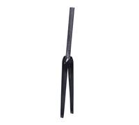 TANGSIYANG Forcella MTB 3K Forcella in Fibra di Carbonio Lucida Forcelle Bici da Strada Parti Biciclette 25.4mm 28.6mm700C Accessori Ciclismo Superlight 370g(Glossy - 28.6mm)