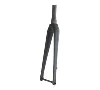 TANGSIYANG Forcella MTB Forcella Anteriore for Bici da Corsa con Perno Passante E Freno A Disco 700C, in Carbonio Pieno Lucido/Opaco, Cavo Interno Nascosto, Parti for Bicicletta(Matte Tapered)