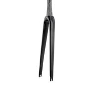 TANGSIYANG Forcella MTB Forcella for Bicicletta da Strada 700C Forcelle in Fibra di Carbonio Anteriore for Bici 9 * 100mm Tubo sterzo Freno a V Dritto o Conico(Matt - Tapered)
