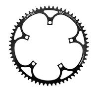 TANGSIYANG Monocorona MTB 144 BCD Corona Bici da Pista Fixie Fixed Gear Stretto N Largo 44 46 48 50 52 54 55 56 58T 60T Ruota di Catena Rotonda 144bcd(54T)