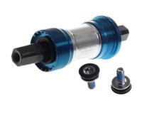 TANGSIYANG Movimento Centrale MTB ASSE Centrale Movimento Raccordi Guarnitura di Ricambio Perno Antipolvere Cono Quadrato Accessori Blu Argento(110.5)