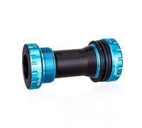 TANGSIYANG Movimento Centrale MTB Assi della Vite del Supporto Fondo Cuscinetto Tipo 68/73 mm ASSE Bicicletta MTB. Parti dell'asse Impermeabile Lega di Alluminio Bici da Strada(BB91 Blue)