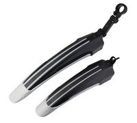 TANGSIYANG Parafango MTB 1 Paio di parafanghi for Bici da Montagna MTB, Anteriori e Posteriori, for, Attrezzi for Ciclismo, for Bicicletta, for, Accessori for, Parti for(White)