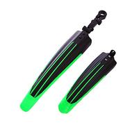 TANGSIYANG Parafango MTB 1 Paio di parafanghi for Bici da Montagna MTB, Anteriori e Posteriori, for, Attrezzi for Ciclismo, for Bicicletta, for, Accessori for, Parti for(Green)