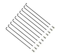 TANGSIYANG Raggi Bicicletta 37 Pezzi Molto 12G Diametro 2,6 mm Raggi Bici Materiale J-Bend(Length 167mm)