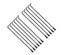 TANGSIYANG Raggi Bicicletta Raggi Bici da 10G Colore Nero Diametro 3,14mm for(Length 232mm)