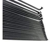 TANGSIYANG Raggi Bicicletta Raggi for Bici 12 pz/Lotto 14G 2.0 J-Curve Piatti 168mm - 302mm(287mm)