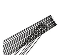 TANGSIYANG Raggi Bicicletta Raggi Rotondi for Bicicletta 14G Straight Pull J-Bend Neri(J-Bend 10pcs)