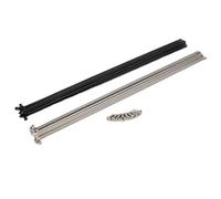 TANGSIYANG Raggi Bicicletta Raggio del Raggio Personalizzato su Misura in Acciaio Inossidabile 12G 13G 14G Black Sliver Bicycle Electric Bike Capezzolo in Rame(12G Black 5pcs)