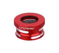 TANGSIYANG Serie Sterzo Cuffia Pieghevole for Bicicletta da 44 mm Compatibile con Cuscinetti incorporati in Lega di Alluminio(Red)
