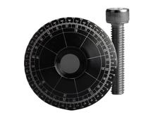 TANGSIYANG Serie Sterzo MTB Mountain Bike Cuscinetto Auricolare Tappo Superiore Coperchio della Ciotola Accessori for Biciclette in Lega di Alluminio for Forcella Sterzo da 28.6mm(Black 1)