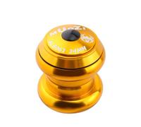 TANGSIYANG Serie Sterzo Parti della Bicicletta del Gruppo Ciotola Cuscinetto Semi-Nascosto Tubo Dritto da 34 mm Cuffia Forcella Anteriore Mountain Bike in Lega di Alluminio(Gold)