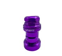 TANGSIYANG Serie Sterzo Serie sterzo con Cuscinetti sigillati for Bicicletta Pieghevole Set di Ciotole modificate Integrate ultraleggere da 98 g in Lega 34 mm(Purple)