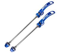 TANGSIYANG Sgancio Rapido MTB Spiedini del mozzo della Ruota Bicicletta MTB ASSE a Leva Bici da Strada 145/185mm 48G/Assis Assis(Blue)