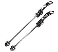 TANGSIYANG Sgancio Rapido MTB Spiedini del mozzo della Ruota Bicicletta MTB ASSE a Leva Bici da Strada 145/185mm 48G/Assis Assis(Noir)
