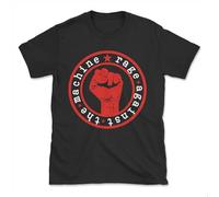 TANGTTAO Limited Rage Against Funny The Machine Gift Tee T-Shirt Black