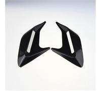 TANGTX 2 Pezzi Prese d'Aria Decorative per Auto per Audi RS Q8 2020-2022, Prese d'Aria Laterali Squalo Simulato Decorazione Copertura Presa Aria,Black/A