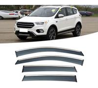 TANGTX Auto Deflettori Aria per Ford Escape MK2 C520 2013-2019, Deflettore Antivento per Finestrini Wind Deflectors Antipioggia Deflettore d'Aria