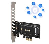 Tangxi Adattatore PCI-E PCIe M.2,Scheda EspansioneM.2 a PCI-E3.0 X1,M2 SSD NGFF NVME (Tasto m) per Adattatore PCIe 3.0 x 4 con Staffa a Profilo Ribassato per Slot PCI Express Desktop