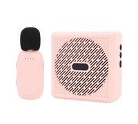 Tangxi Amplificatore Vocale Wireless con Bluetooth e Microfono Lavalier, Megafono Portatile Ricaricabile 2.4G per Insegnanti, Aula, Presentazione, Formazione