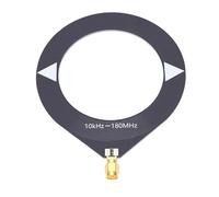 Tangxi Antenne Mini Loop Design a Ciambella Configurazione Semplice per la Comunicazione a Onde Corte 10 MHz-180 MHz Campeggio