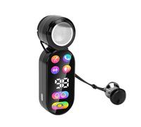 Tangxi Auricolari a Clip Aggiornati, Auricolare Bluetooth con Microfono a Cancellazione di Rumore, modalità Altoparlante Cambia Voce in Tempo Reale, per Camionisti Sportivi