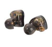 Tangxi Auricolari IEM, Auricolari Cablati Hifi Che Cancellano il Rumore con Cavo di Rame Placcato in Argento Staccabile, per i Musicisti Cantanti Appassionati di Musica (BLACK)