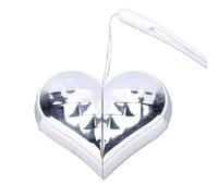 Tangxi Auricolari Wireless a Forma di Cuore, Bluetooth 5.4 con Custodia di Ricarica per Donne e Ragazze (WHITE)