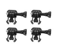 Tangxi Base con Sgancio Rapido, Supporto a Clip Regolabile per Fotocamera | Camera Buckle Mount Base Kit, Arrow Storage Case Clip Basic Mount, with Screws for Surfing Paddle Board Helmet