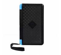 Tangxi Caricatore Solare Portatile 10000mAh con compatibilità Multidispositivo per Escursionismo e attività All'aperto Blu
