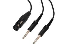 Tangxi Cavo Splitter XLR, Cavo MiDI da XLR Femmina a 5 Pin a Doppio Stereo da 3,5 Mm, Cavo Bilanciato XLR a 5 Pin per Cuffie PJ-068 PJ-055 Strumento, Plug and Play, Cavo