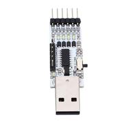 Tangxi Convertitore Seriale da USB a Ttl da USB a Ttl, Interfaccia USB 2.0 a Tutta velocità con 5 Pin di Controllo del Flusso Hardware a 5 Indicatori di Stato, per Linux OS X