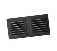 Tangxi Copriuscita a Parete con Feritoie in Acciaio per Esterno Edificio | Ventilatore di ricambio per essiccatore HVAC, uso in soffitta con timpano, schermo in rete schermato dalle intemperie, 6 x