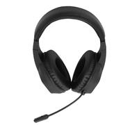 Tangxi Cuffie da Gioco Wireless, Cuffie da Gioco Wireless Bluetooth 5.4 2.4G con Microfono a Cancellazione di Rumore, Audio Stereo Ergonomiche con Luce RGB per Computer PC (BLACK)