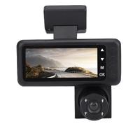 Tangxi Dash Cam a 3 Canali, Registratore Posteriore Anteriore HD 1080p All'interno del Registratore di Guida con 2,7 Pollici di Visione Notturna Ad Angolo Largo 170 °, per Auto con App