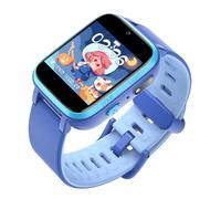 Tangxi Kids Water Proof Smart Watch, Game HD Touch Screen Dual Camera Music Playrs Camera Pavalato di Compleanno della Sveglia, per Ragazze di età Compresa tra 7 8 9 10 10 (Blue)