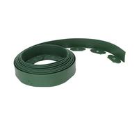 Tangxi Kit per Bordatura Paesaggistica No-Dig, Bordatura da Giardino Resistente, Fornito con 15 Punte a Spirale, per Padroneggiare il Paesaggio Senza L'aiuto di un Professionista (5 cm*5 cm*5 m)