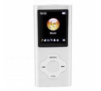 Tangxi Lettore MP3 da 32 GB con Bluetooth, Schermo LCD da 1,8 Pollici Lettore Musicale MP3 Audio HiFi con Radio FM, Jack per Auricolari da 3,5 Mm, per Viaggi Sportivi (grigio argento)
