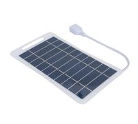 Tangxi Mini Pannello Solare USB, Caricatore Portatile per Pannello Solare Monocristallino Ad Alta Efficienza, per Cellulare, Fotocamera, Ventola, Lanterna da Campeggio, Ecc