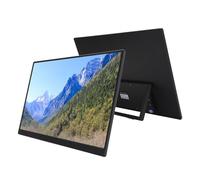 Tangxi Monitor Portatile da 16 Pollici, Secondo Monitor Esterno Touchscreen IPS per Laptop, Interfaccia Multimediale HD Estensore Schermo da Gioco di Tipo C per Telefono PC