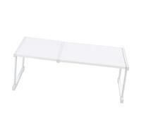 Tangxi Organizzatore per Armadio Espandibile Ripiano per Guardaroba Efficiente a Copertura Totale per Riporre Oggetti Domestici, Acciaio Al Carbonio 16,5" x8,7 (Lunghezza 67-88 cm/26,4-34,6 pollici)