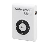 Tangxi Player MP3 a Prova di Acqua, Lettore Musicale per la Prova 'acqua IPX8 8GB Memoria Multifunzionale Player Music Underwater con Cuffia, per Surf Subacqueo Che Esegue Kayaking da (WHITE)