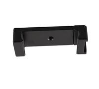 Tangxi Porta Morsetto/portatile da una Larghezza Regolabile di un Telefono Cellulare con 1/4 in Cappuccio a Vite, Dotato di Spugna, Sufful per 6-8,5 Cm Neri 1 Morsetto